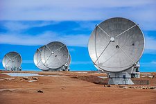 Five ALMA Antennas