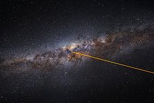 A laser in the sky