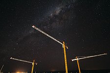Cranes and the cosmos