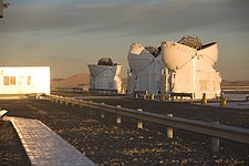 Three ATs at Paranal