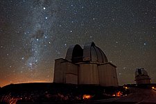 Starry skies above La Silla