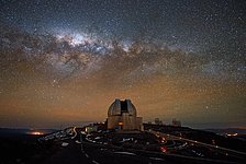 La Silla soon after Sunset
