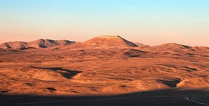 Cerro Armazones at sunset
