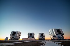 Sunset at VLT