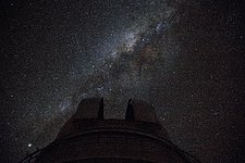 The Milky Way above La Silla
