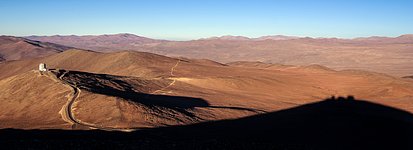 A red desert panorama