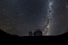 La Silla under the Milky Way