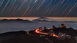 Star Trails over La Silla