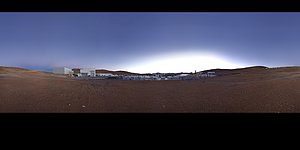 Panorama at the Mirror Maintenance Building