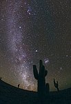 The Chilean Night Sky from ALMA