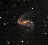 Distorted galaxy NGC 2442