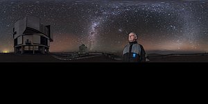 ESO Director General at the VLT