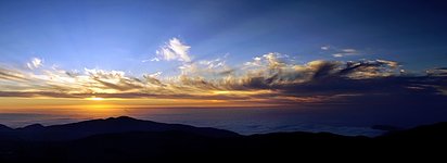 Sunset over Paranal