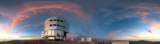 Nightfall at Paranal