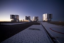 Paranal Platform After Sunset*