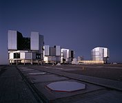 Paranal Platform as Night Sets In