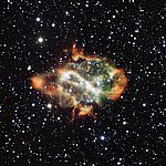 Dying Star Puffs a Cosmic Dragon