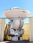 Assembly of a European ALMA Antenna