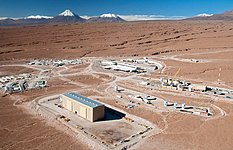 Flying above the ALMA Site: The Operations Support Facility