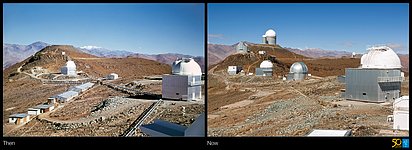 A Glimpse into the Past — Then and Now at La Silla Observatory