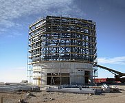 Building VISTA, the World’s Largest Survey Telescope (historical image)