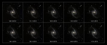 The Rise and Fall of a Supernova