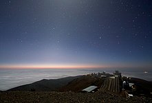 Moonlight and Zodiacal Light Over La Silla