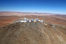 Wings for Science Fly Over Paranal