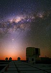 Romantic Sunset over the VLT