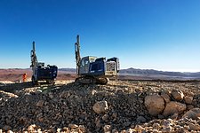Drilling on Cerro Armazones
