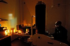 High Power Laser test of VLT 4LGSF Laser Launch Telecope