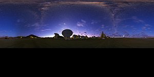 Panorama view of ALMA