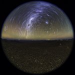 Stars Circle over Cerro Armazones