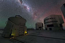 The VLT Under the Milky Way in UHD