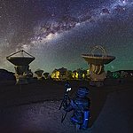 Looking up at ALMA