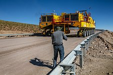 ALMA Transporter On the Road