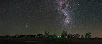 Milky Way Stretches Over ALMA in UHD panorama