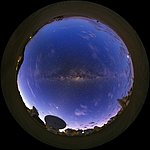 Fish-eye View of ALMA