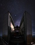 Orion Captured Between the NTT