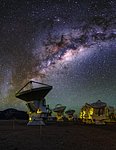 Colourful ALMA Vista