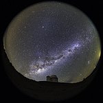 3.6m Telescope Fish-eye View