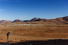 Distant view of ALMA