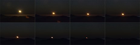 Atacama Moonset