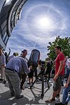 Halo on Mercury's transit day