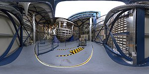 Panorama of VISTA from the inside