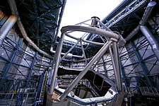 The ESO VLT Yepun Telescope Opening