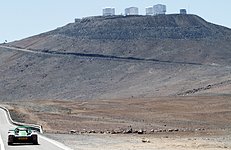 Electric Supercar at Paranal