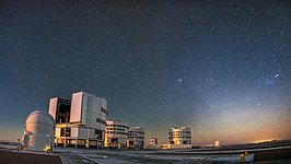 The VLT platform at dusk