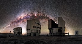 A cosmic backdrop