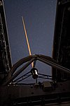 Laser Beam Creating an “Artificial” Star